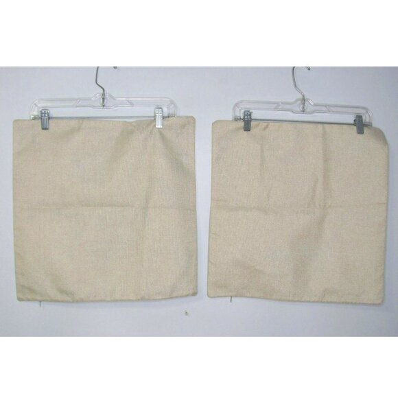 17x17 Throw Pillow Covers Love You Kiss You Set 2 - Picture 4 of 9